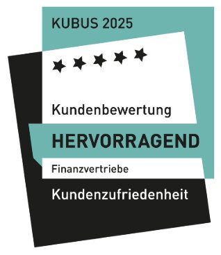 KUBUS Auszeichnung für Finanzvertriebe hervorragende Kundenzufriedenheit