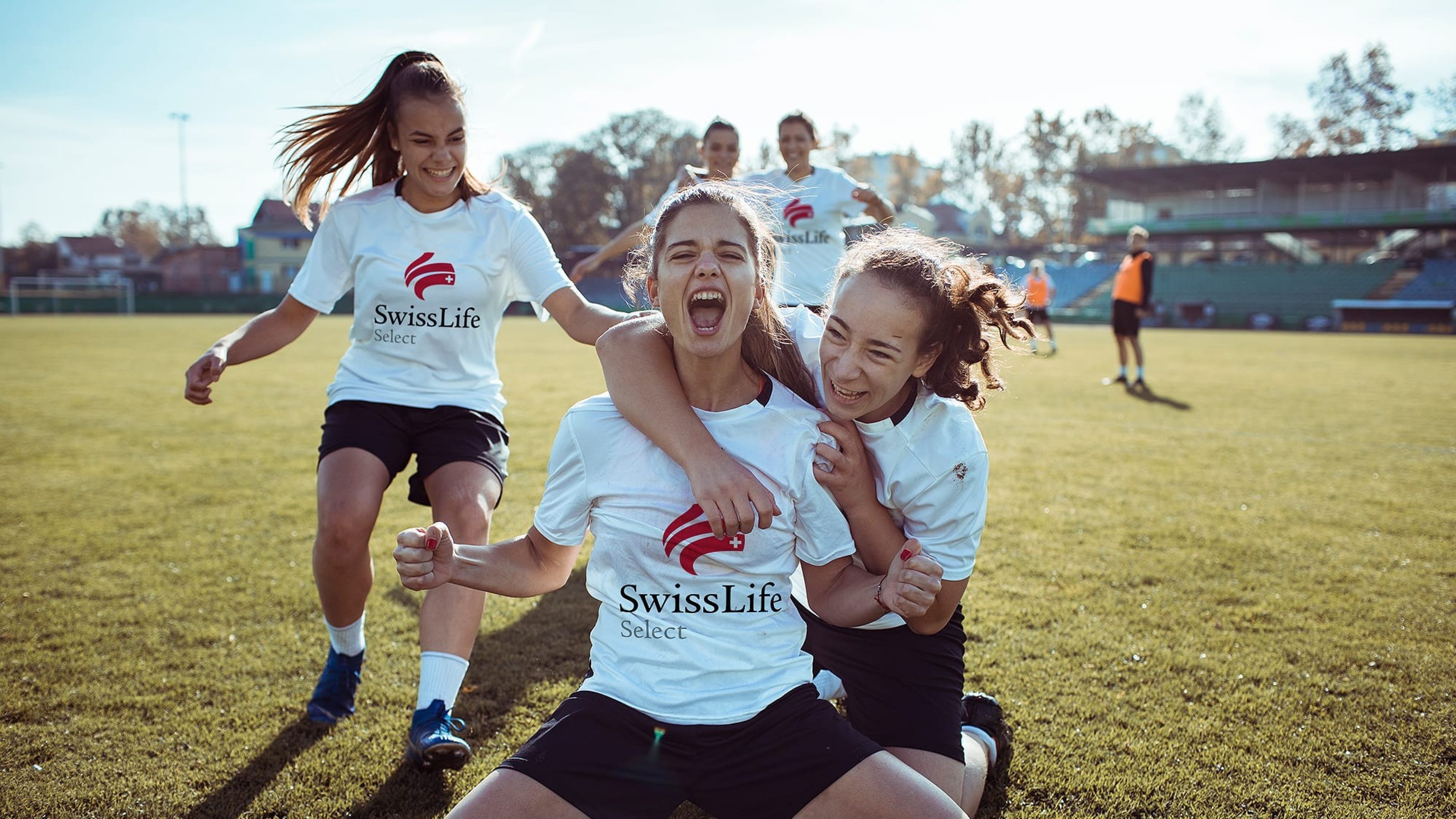 Fußballerinnen jubeln