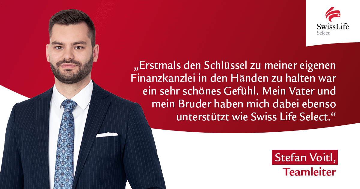 Die eigene Kanzlei Stefan Voitl Swiss Life Select